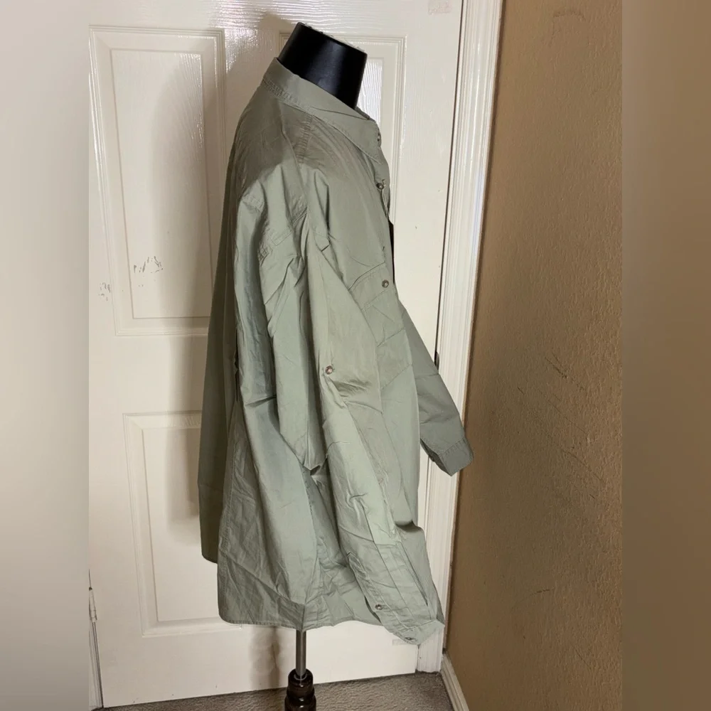 King Ranch Men's L/S Ultimate Western Fishing Shirt 3XLT - Picture 4 of 10